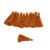 Textil bojt - bronz 4cm 12db/csomag