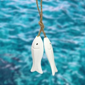 Fehér csalihalacska párban Fehér csalihalacska párban