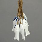 Fehér csalihalacska párban