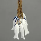 Fehér csalihalacska párban