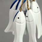 Fehér csalihalacska párban