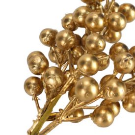 Arany bogyós ág 30cm x 9cm Arany bogyós ág 30cm x 9cm