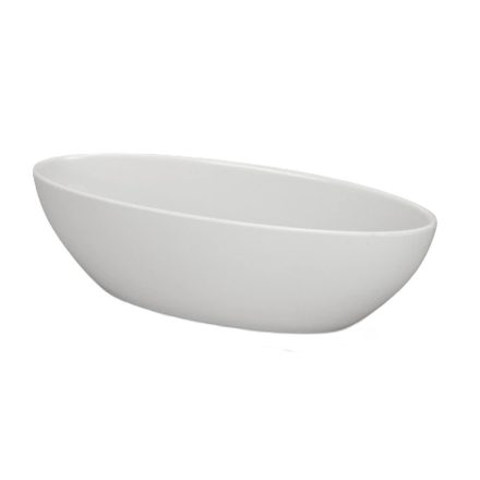 Fehér dekor tál 30x8,5cm