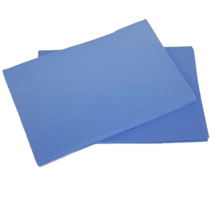 Dekorgumi világoskék 2mm vastag 10ív/csomag