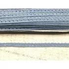 Ódonkék pamut csipke 1cm