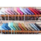 Ódonkék pamut csipke 1cm