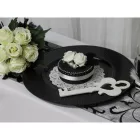 Pamut csipke fekete 1cm x 2méter