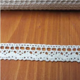 Pamut csipke ekrü 1,6cm széles