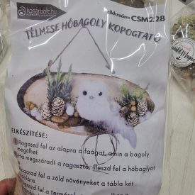 Csináld magad! - Télmese Hóbagoly kopogtató Csináld magad! - Télmese Hóbagoly kopogtató