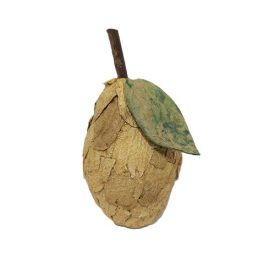 Körte préselt mogyoróhéjból 9cm magas Körte préselt mogyoróhéjból 9cm magas