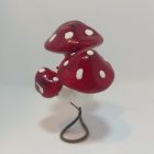 Gomba piros pöttyös 3 darabos csokor