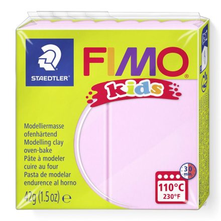FIMO Kids gyurma rózsaszín 42gr