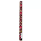 Műanyag gömb bordó 3cm 14db-os