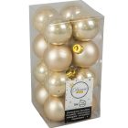 Műanyag gömb gyöngy 4cm 16db-os csomag