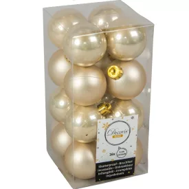 Műanyag gömb gyöngy 4cm 16db-os csomag