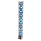 Műanyag gömb ég kék 6cm 10db-os