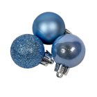 Műanyag gömb égkék 3cm 14db-os