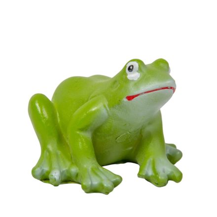 Béka poly világos zöld 4cm