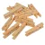 Fa csipesz natúr 4,8cm 12db-os