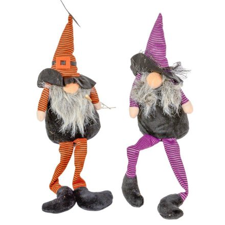 Halloween orrszakáll lógólábú textil M22cm