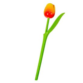 Tulipán szálas fa narancs M18,5cm Tulipán szálas fa narancs M18,5cm
