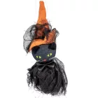 Halloween figura akasztós textil 15cm