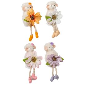 Bari lógólábú bundás virággal 9cm Bari lógólábú bundás virággal 9cm