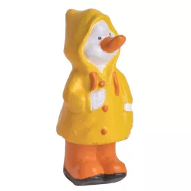 Esőkabátos kacsa kerámia 9cm