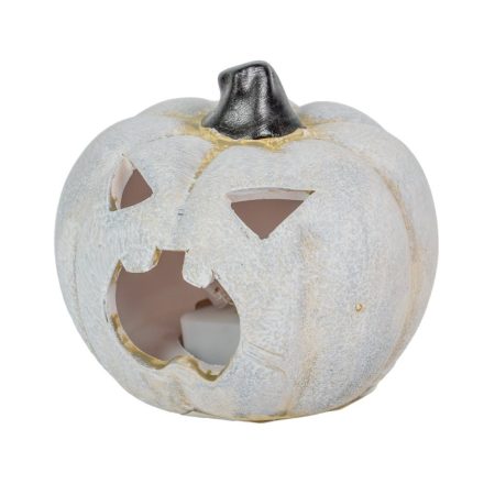 Halloween tök multi LED-es (6szín) fehér M7cm