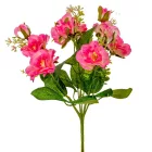 Rózsa csokor 7 virágos rózsaszín 30cm