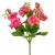 Rózsa csokor 7 virágos rózsaszín 30cm