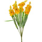 Apró virágos  csokor 7 virágos sárga 40cm