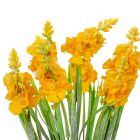 Apró virágos  csokor 7 virágos sárga 40cm