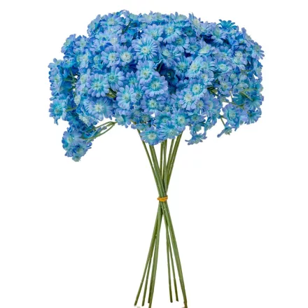 Díszítő köteg 10 szálas kék 31cm