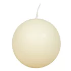 Matt gömb gyertya 80mm ecru