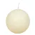 Matt gömb gyertya 80mm ecru