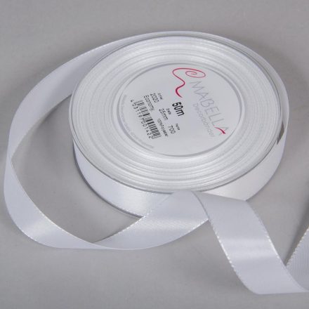 Textil szalag Economy fehér 25mmx50m 