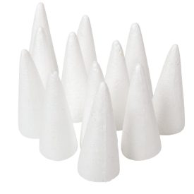 Hungarocell kúp fehér M10cm 12db-os csomag