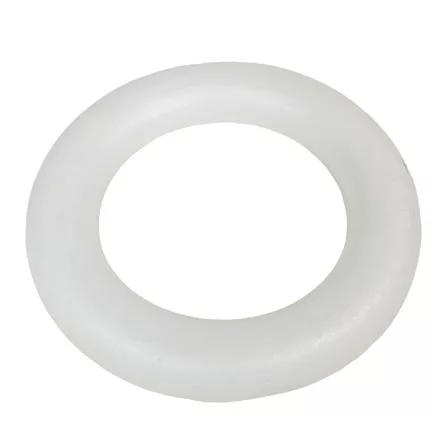 Hungarocell karika egyenes aljú fehér D35cm M4cm