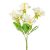 Liliom csokor 10 virágos fehér 33cm