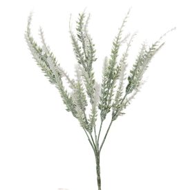 Levendula csokor 5 virágos fehér 32cm Levendula csokor 5 virágos fehér 32cm