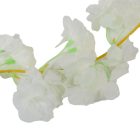 Cseresznyevirágos girland fehér 180cm