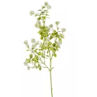 Eukaliptusz ág zöld-fehér 61cm