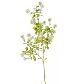 Eukaliptusz ág zöld-fehér 61cm