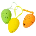 Húsvéti tojás hungarocell színes 5cm 9db-os csomag