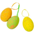 Hungarocell tojás aksztós színes 6cm 6db-os csomag