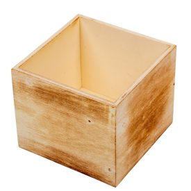 Fa doboz szögletes natúr M11x13x13cm Fa doboz szögletes natúr M11x13x13cm