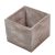 Fa doboz szögletes mosott szürke M12x13x13cm