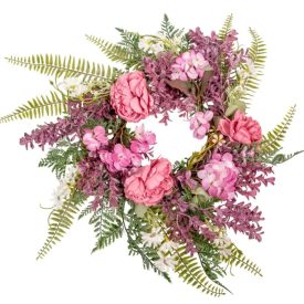 Virágos koszorú 45cm Virágos koszorú 45cm