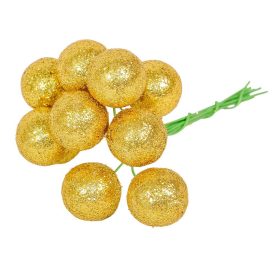 Glitteres golyó pick arany 20mm 10db-os Glitteres golyó pick arany 20mm 10db-os